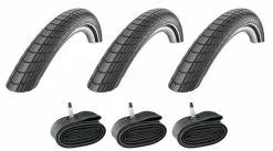 Schwalbe 3 X Dekk Og Slanger Til Lastesykkler 24 X 2.00