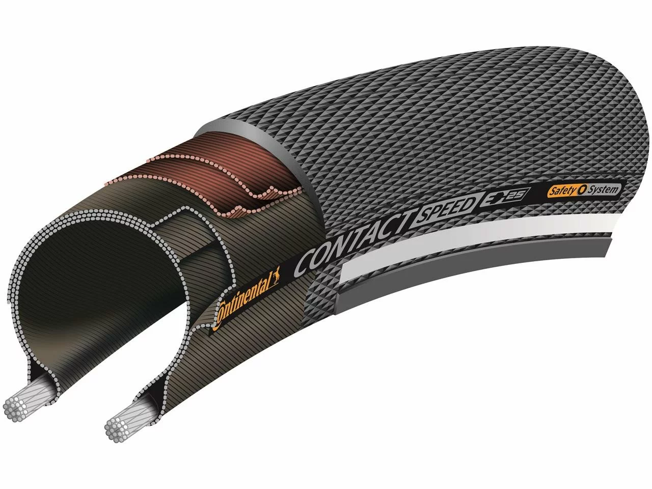 Continental Contact Speed 26 X 1.60 (42-559) Med Refleks - Bilde 2