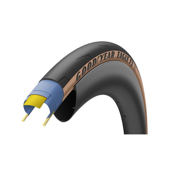 Goodyear Eagle F1 700 X 28c TubeType Tan