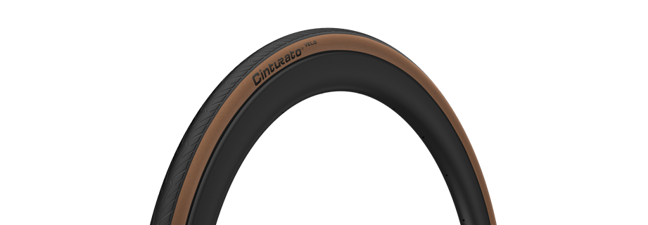 Pirelli Cinturato Velo 700x26c Sammenleggbart Dekk Med Brune Sider
