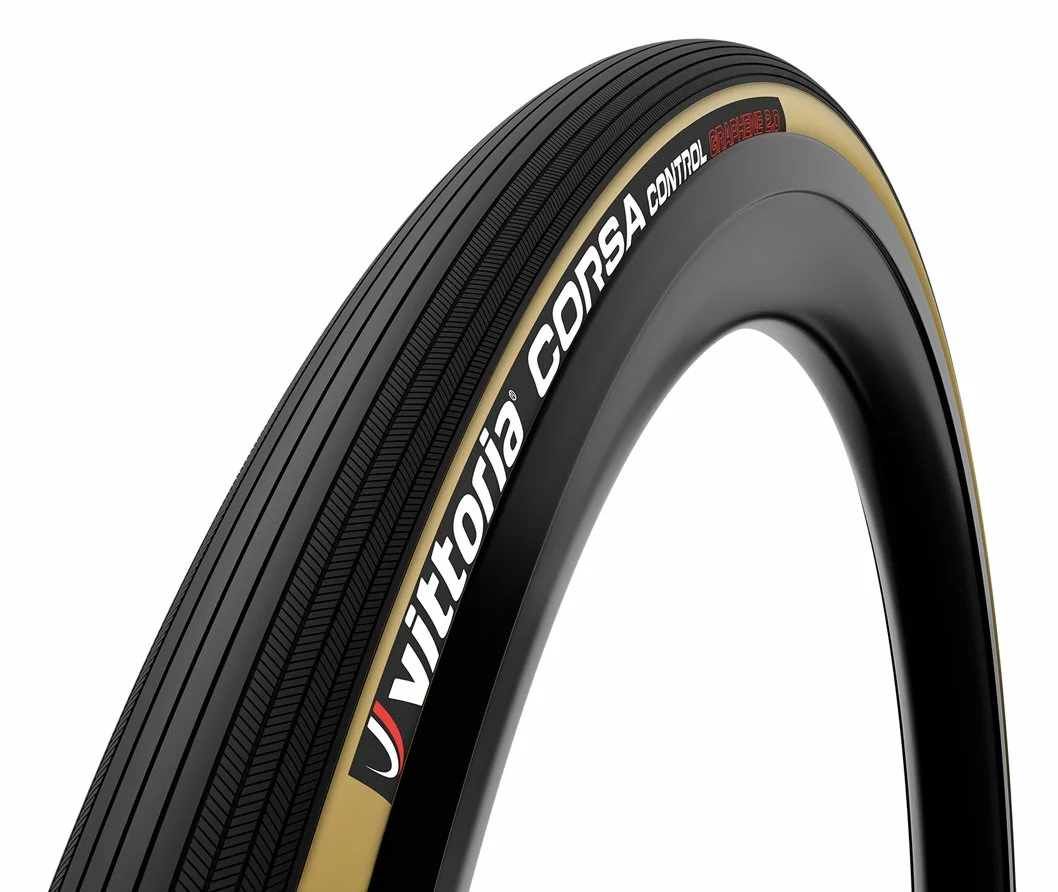 Vittoria Corsa Control 25-622 Sammenleggbare Dekk G2 Med Lyse Sider
