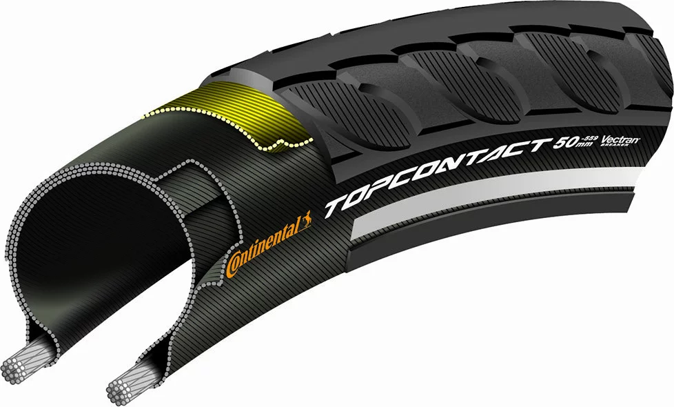 Continental Top Contact II 700x40C (42-622mm) Refleks - Bilde 2